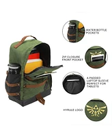 The Legend Of Zelda Hyrule Crest 12" Green Backpack