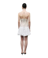 Nocturne Women's Strapless Mini Dress