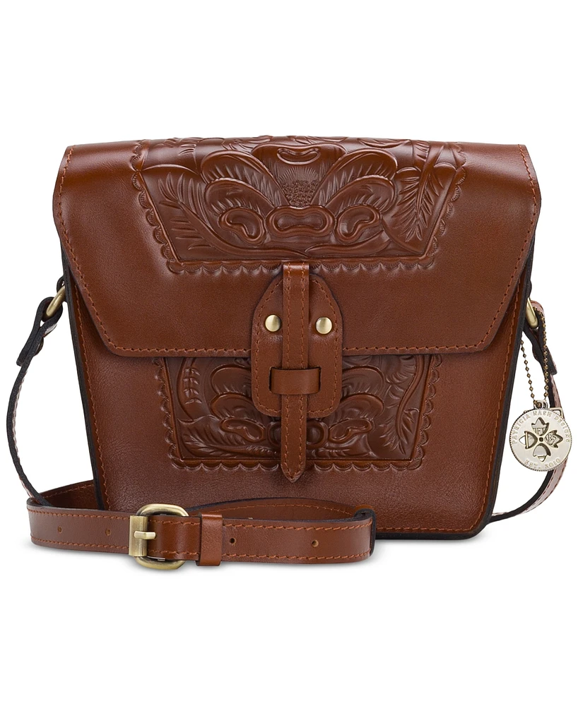 Patricia Nash Marciana Small Leather Crossbody Bag
