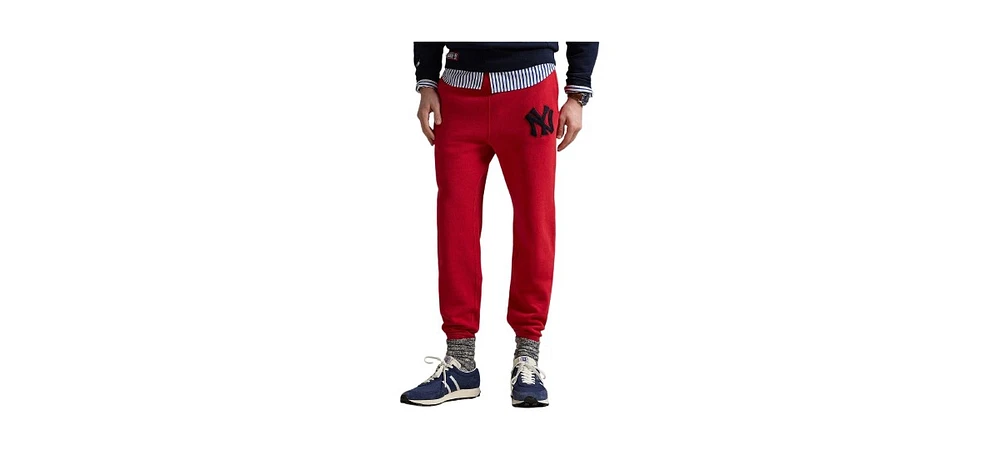 Polo Ralph Lauren Men's Red Yankees Sweatpants