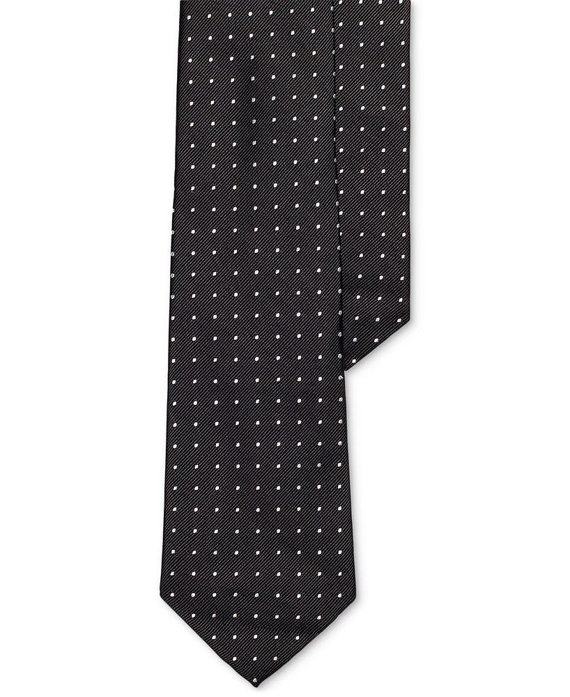 Polo Ralph Lauren Men's Polka-Dot Silk Repp Tie