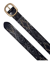 Frye Women's Southwestern Embossing Belt