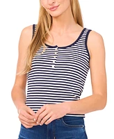 CeCe Women's Striped Tank Top