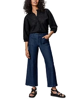 Sanctuary Women's Cotton Petal Drop Blouse