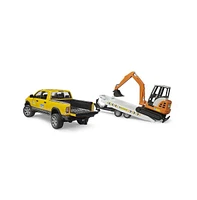 1/16 Bruder Ram Rental Service with Mini Excavator 2546