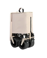 Mondawe 300L Heavy Duty Folding Wagon - 220lb Capacity