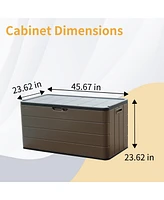 Mondawe Multi-Functional Bench Storage Box (Weatherproof & Lockable)