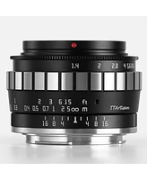 TTArtisan 23mm f/1.4 Lens for Nikon Z, Black/Silver