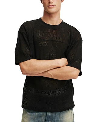 Cotton On Men's Cropped Fit Knitted T-Shirt