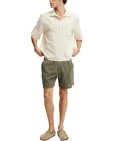 Cotton On Men's Box Fit Short Sleeve Polo Shirt