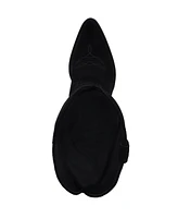 Guess Women's Sashan Knee-High Topstitched Western Boots