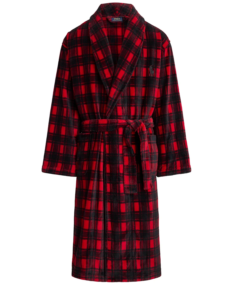 Polo Ralph Lauren Men's Microfiber Plush Robe