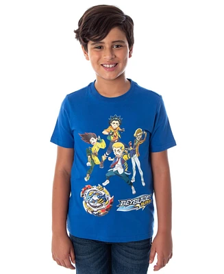 Beyblade Boys Burst Valt Aoi Dante Koryu Arman Kusaba Fumiya Kindo And Ace Dragon T-Shirt