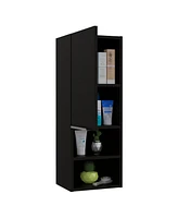 Savona Medicine Single Door Cabinet, Two Interior Shelves, External White