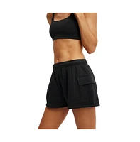 Cotton On Women's Active Plush Cargo Short