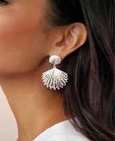 Ettika Sun-drenched Shell Earrings