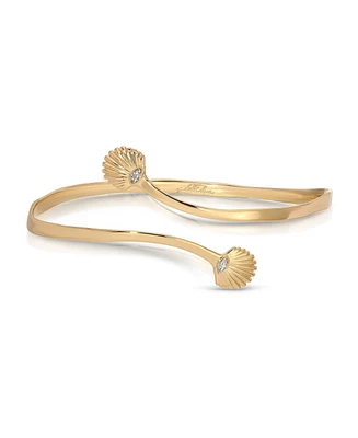 Ettika Santorini Shell Arm Cuff Bracelet