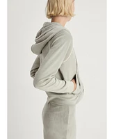 Mango Women's Velour Soft Touch Sweatshirt