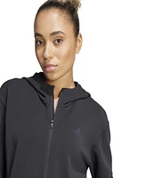 adidas Women's Designed For Training Full-Zip Hoodie Sweatshirt