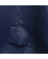 Half Price Drapes Navy Blue Grommet Room Darkening Curtain