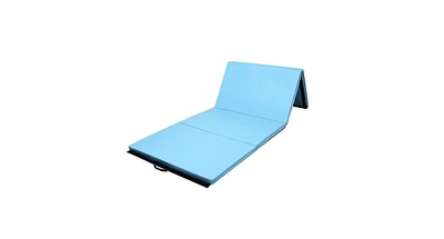 Folding Panel Gymnastics Mat Portable Exercise Mat for Home or Gym Use