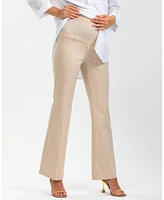 Pietro Brunelli Maternity Pull-On Flare Stretch Pants