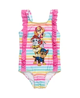 Paw Patrol Little Girls One Piece Bathing Suit