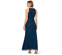 Adrianna Papell Women's Embellished Mermaid Gown