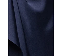 Xscape Women's Collared Sleeveless Long Sheath Dress