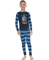 Harry Potter Toddler Boys Intimo Hogwarts All Houses Crest Tight-Fit 2 Pc Pajama Set