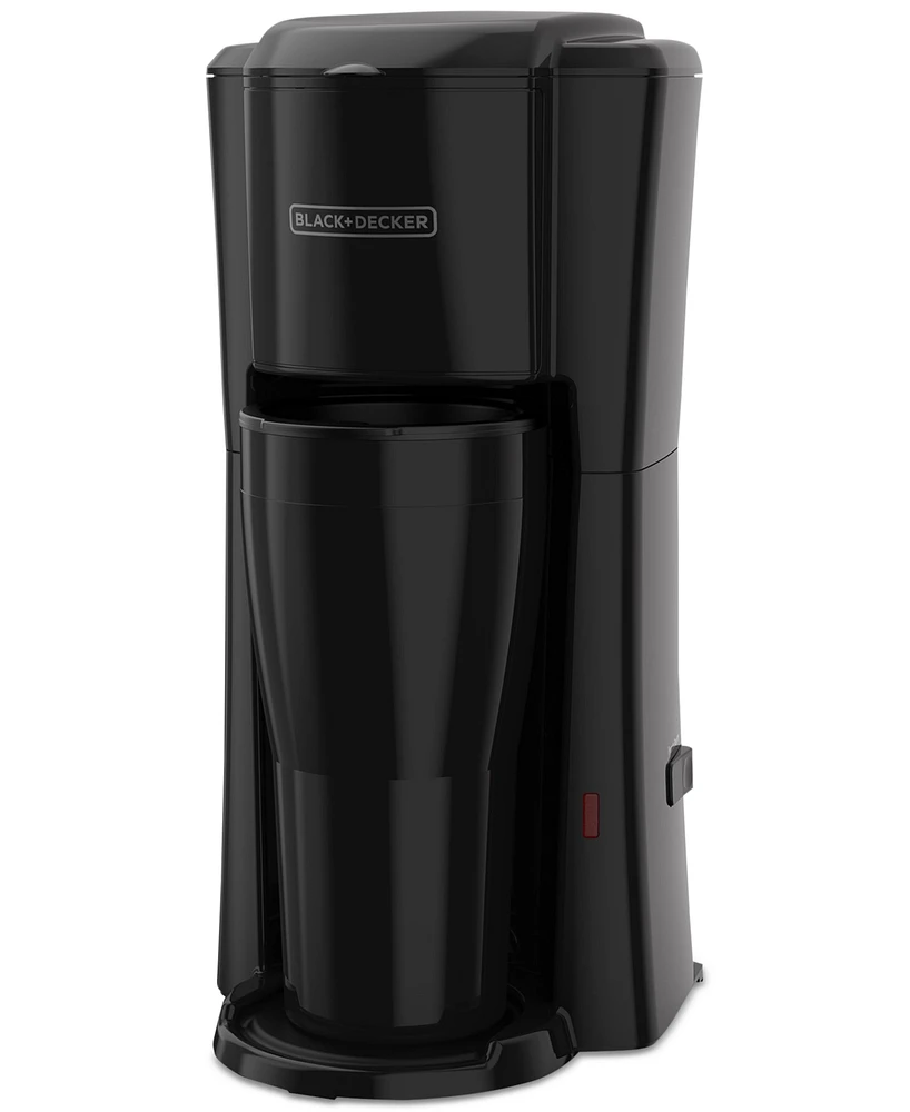 Black & Decker Single-Serve Coffee Maker with Thermal Mug