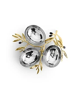 Michael Aram Olive Branch Triple Dish