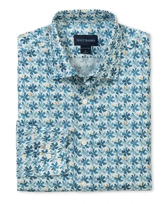 Scott Barber Men's Voile Flower Print