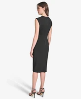 Calvin Klein Women's Square-Neck Sheath Dress