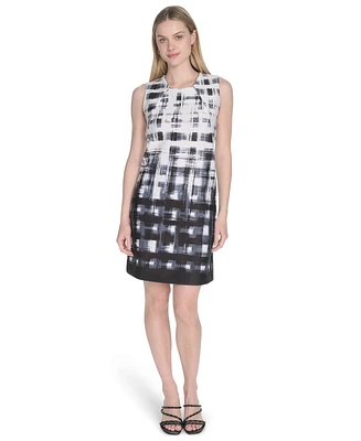 Calvin Klein Women's Sleeveless Sheath Dress