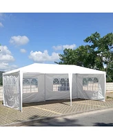 10x20 Wedding Canopy Tent with 6 Removable Sidewalls