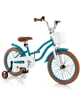 Inch Kids Bike Kids Bicycle with Adjustable Seat Removable Basket