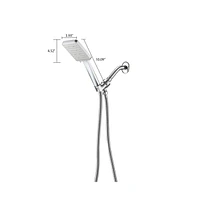 Rainsken Chrome high pressure multi function with hand held shower faucet