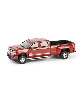 1/64 2018 Silverado 3500 Hd Dually High Country Red Metallic Dually Drivers