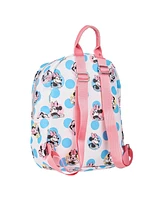 Disney's Minnie Mouse Pink and Blue Polka Dots 11.5" Mini Backpack