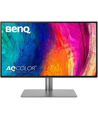 BenQ BenQ PD2725U DesignVue 27" 16:9 4K Ultra Hd Hdr Ips Led Monitor, Built-In Speakers, Dark Gray