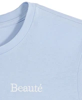 On 34th Women's Beaute Embellished Crewneck Tee, Exclusively at Macy's