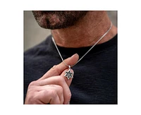 Vincero Star of David Pendant – Stainless Steel, Silver Finish