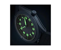 Vincero The Stratos – Neptune Men's Solar Titanium Watch 43mm