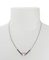 Steve Madden Punk Romance Stone Pendant Necklace