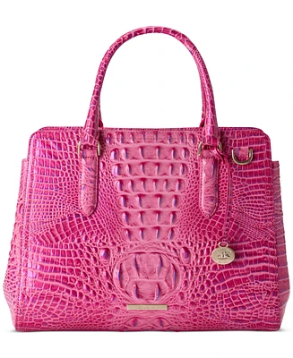 Brahmin Finley Leather Satchel