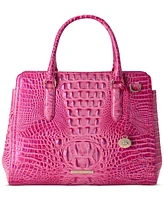 Brahmin Finley Leather Satchel