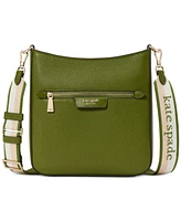 kate spade new york Hudson Small Pebbled Leather Messenger Crossbody