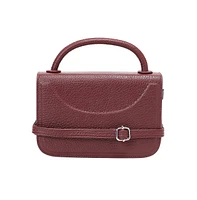 Women's The Envelope-Box Hand Bag - Cherry Red