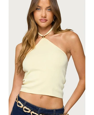 Edikted Women's Hollis Knit Halter Top
